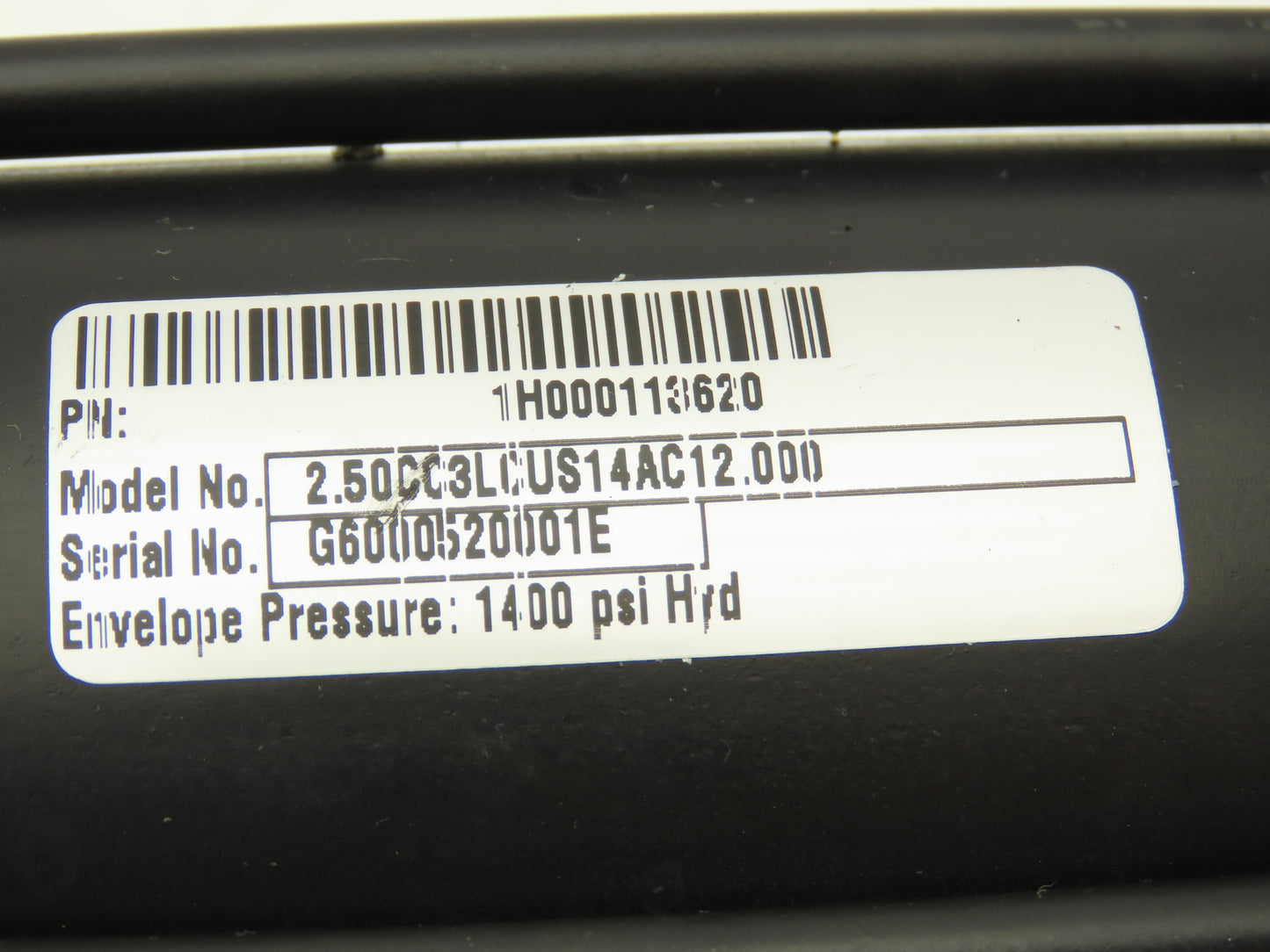 Parker 2.50CC3LCUS14AC12.000 Hydraulic Cylinder 2.5" Bore 12" Stroke 1400PSI