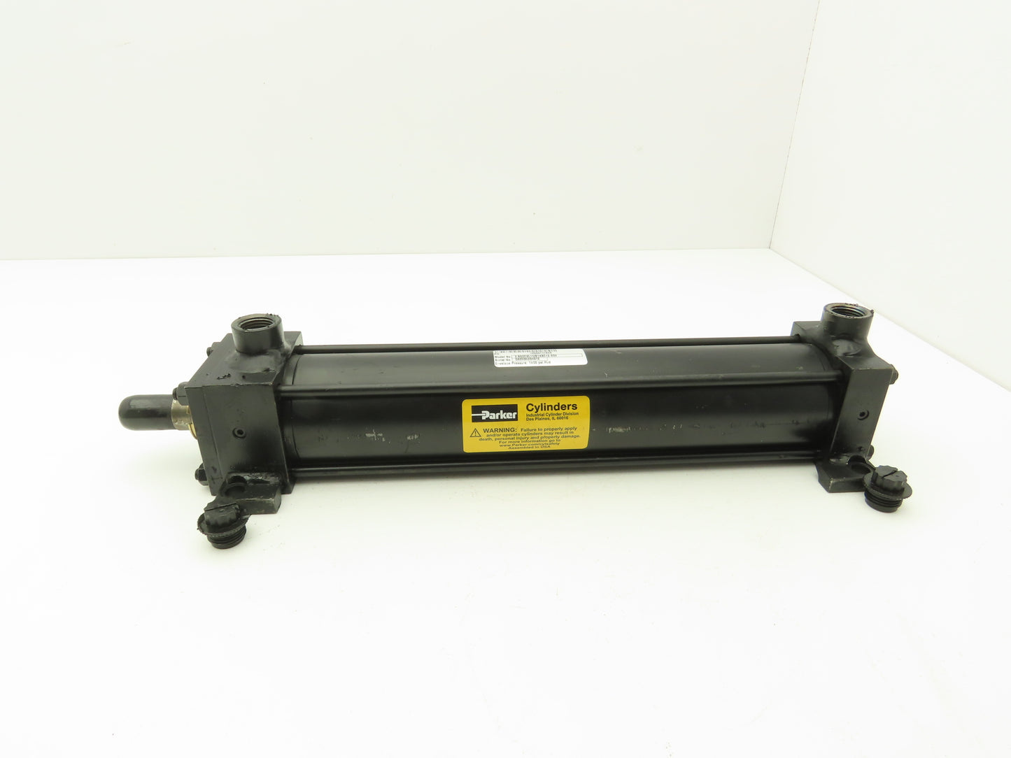 Parker 2.50CC3LCUS14AC12.000 Hydraulic Cylinder 2.5" Bore 12" Stroke 1400PSI