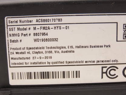 Speedshield M-FM2A-HYS-01 Tracker Display Module 8807954 Off Hyster E80XN