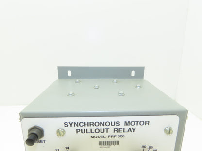 Basler PRP320 Electric Synchronous Motor Pull-out Relay 120/208/240/480V 6VA