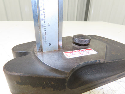 Starrett 254-20 Master Vernier Height Gage 0-20" Range .001"