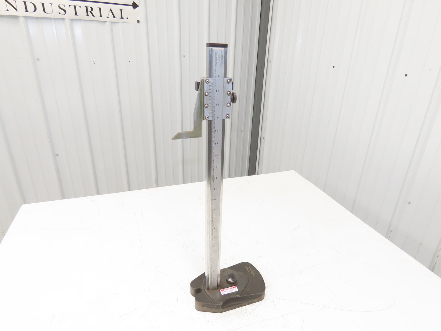 Starrett 254-20 Master Vernier Height Gage 0-20" Range .001"