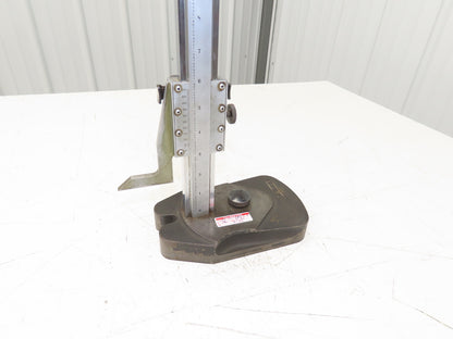 Starrett 254-20 Master Vernier Height Gage 0-20" Range .001"