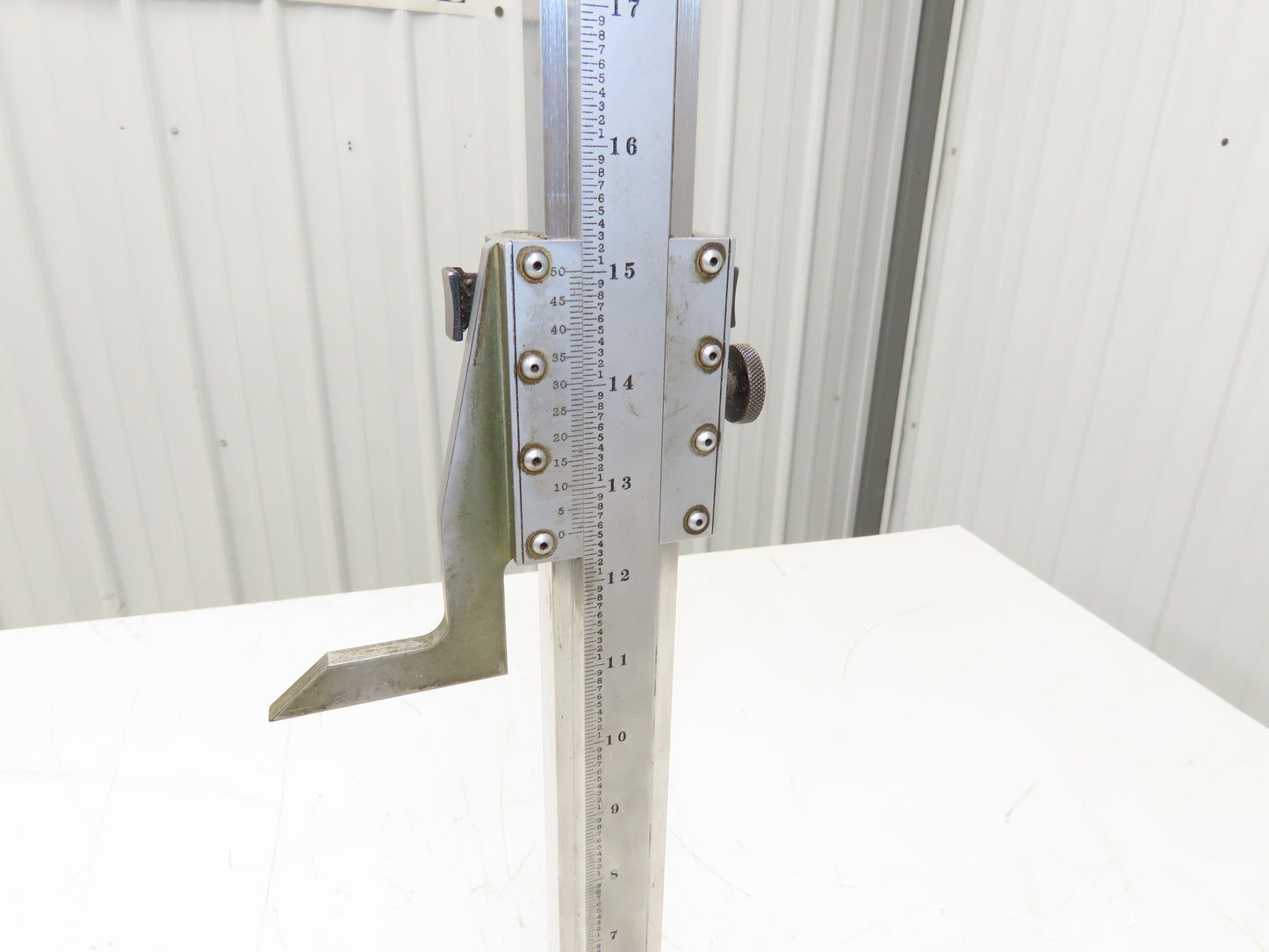 Starrett 254-20 Master Vernier Height Gage 0-20" Range .001"