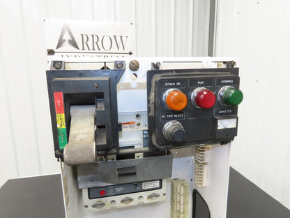 Eaton Cutler Hammer SVC MCC Motor Disconnect Bucket 600A Breaker 400Hp 480V