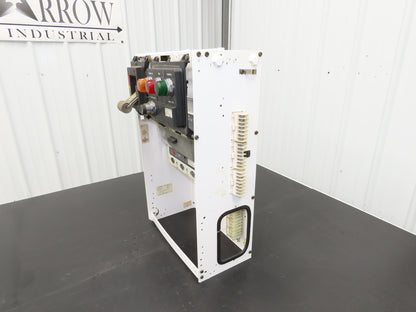 Eaton Cutler Hammer SVC MCC Motor Disconnect Bucket 600A Breaker 400Hp 480V