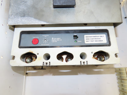 Eaton Cutler Hammer SVC MCC Motor Disconnect Bucket 600A Breaker 400Hp 480V
