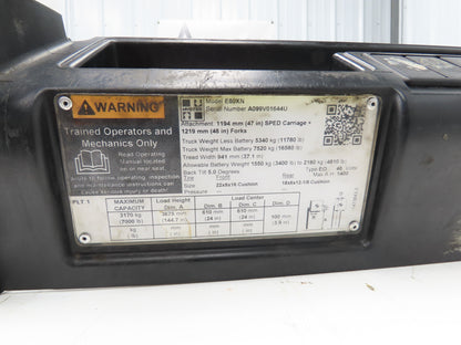 Hyster E80XN Forklift Steering Column Cover Plastic Shroud