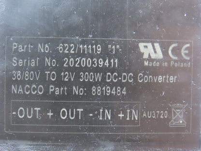 Sevcon 622/11119 Power Converter 36/88VDC To 12VDC Off Hyster E80XN