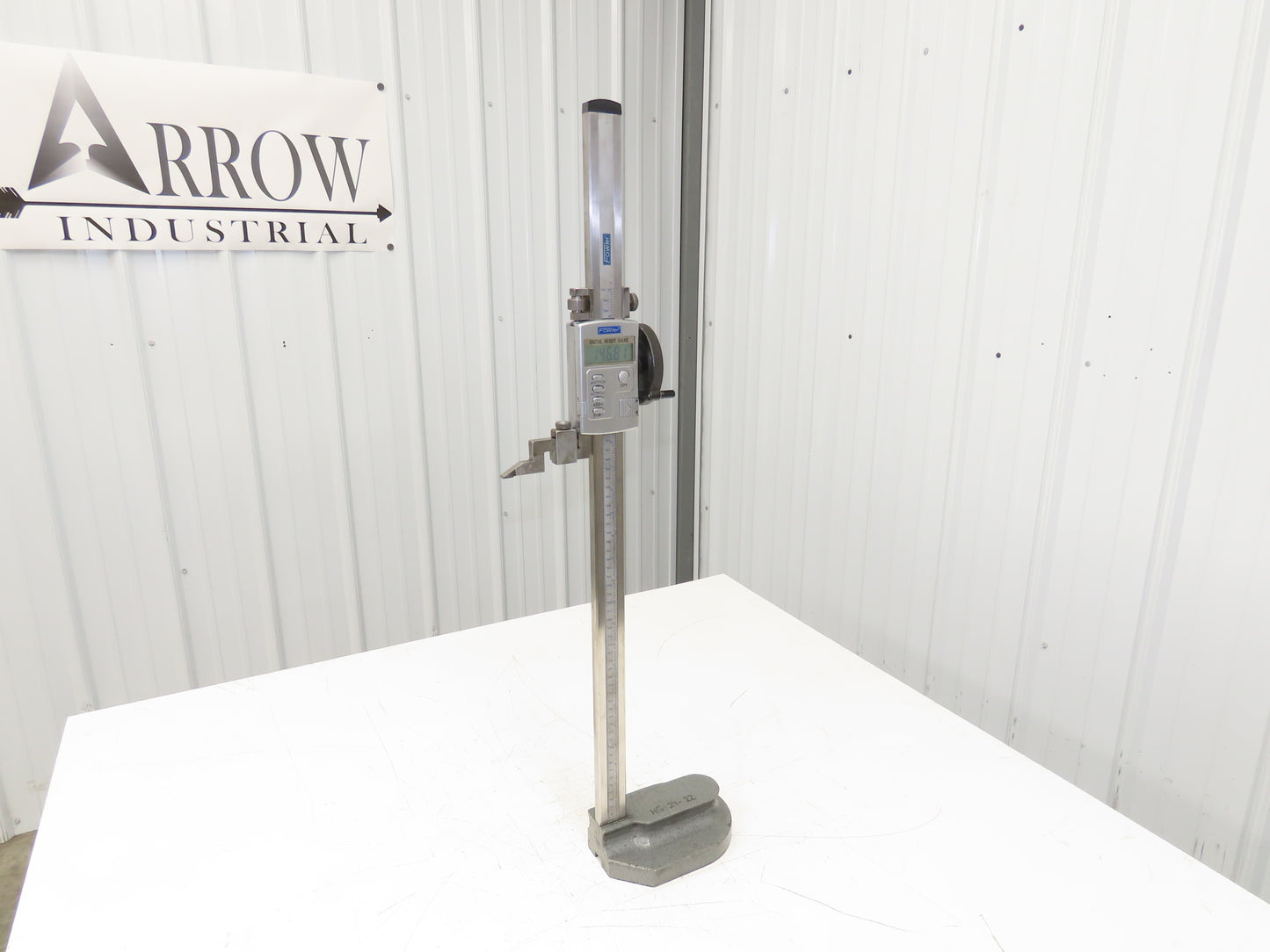 Fowler 54-175-024-0 E Plus Digital Z Height Gage 0-24" Range 600mm .0005"