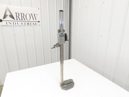 Fowler 54-175-024-0 E Plus Digital Z Height Gage 0-24" Range 600mm .0005"