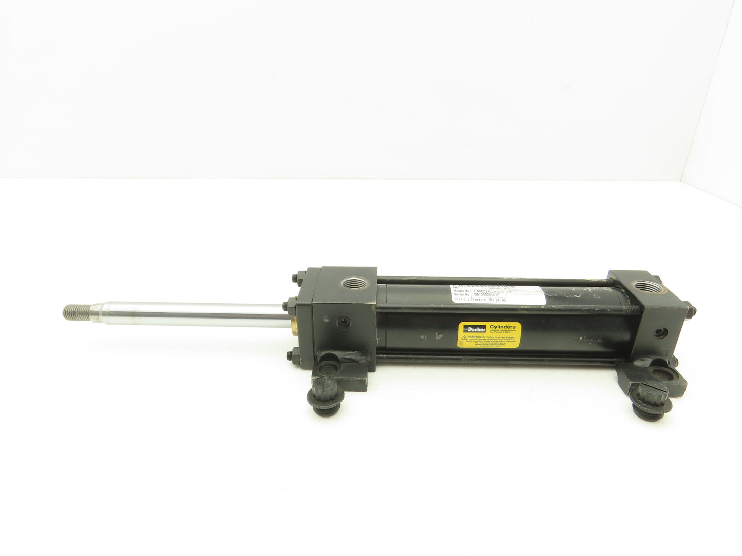 Parker 1.50CC2ALU14AC5.000 Pneumatic Air Cylinder 1.5" Bore 5" Stroke 250PSI
