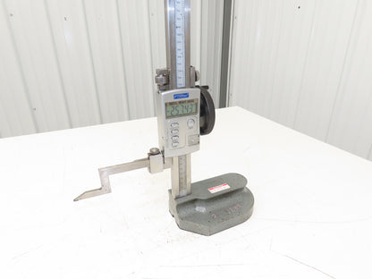 Fowler 54-175-024-0 E Plus Digital Z Height Gage 0-24" Range 600mm 6" Scriber