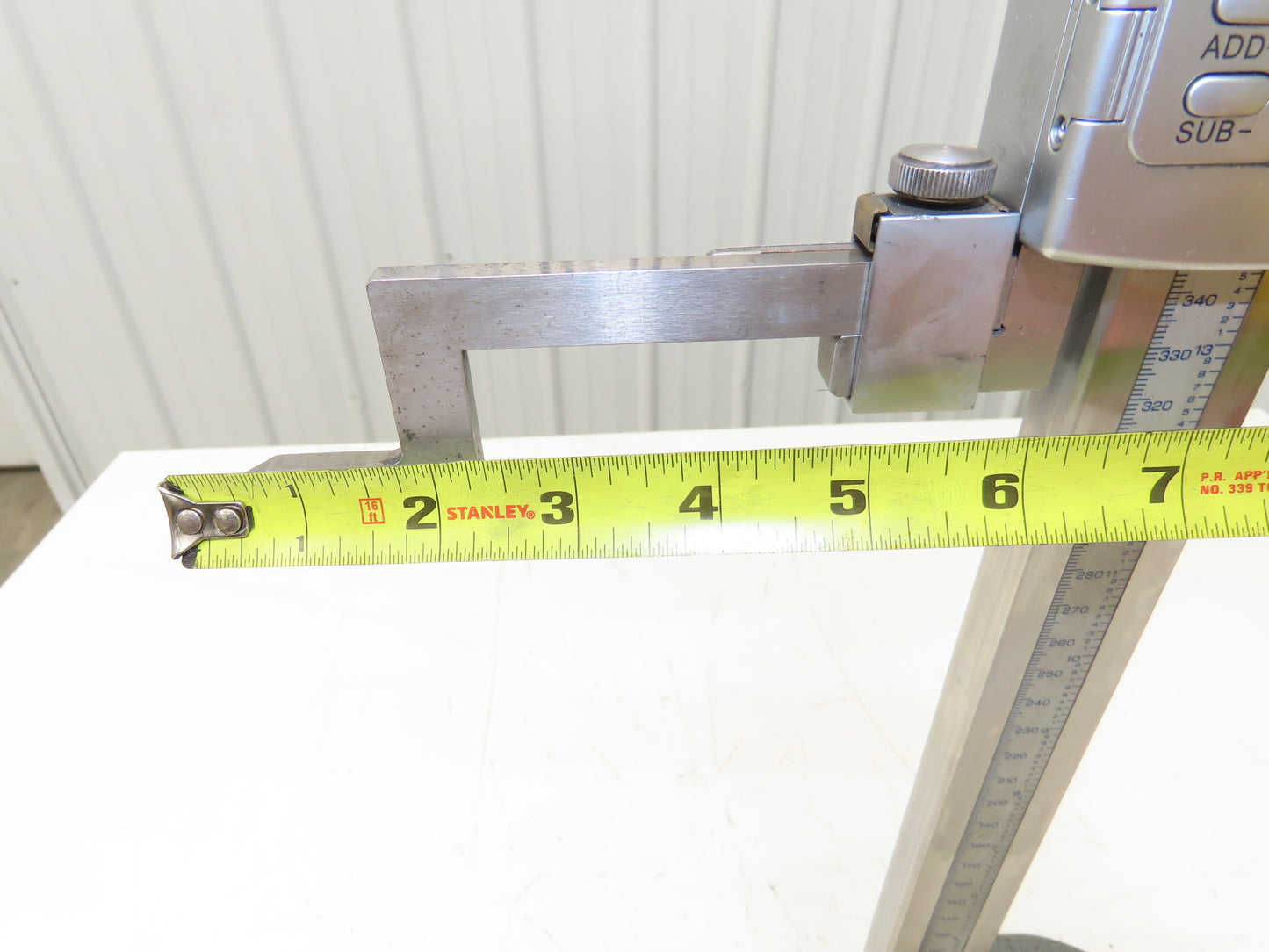 Fowler 54-175-024-0 E Plus Digital Z Height Gage 0-24" Range 600mm 6" Scriber