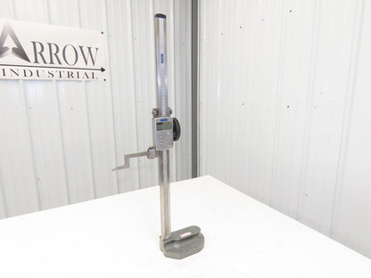 Fowler 54-175-024-0 E Plus Digital Z Height Gage 0-24" Range 600mm 6" Scriber