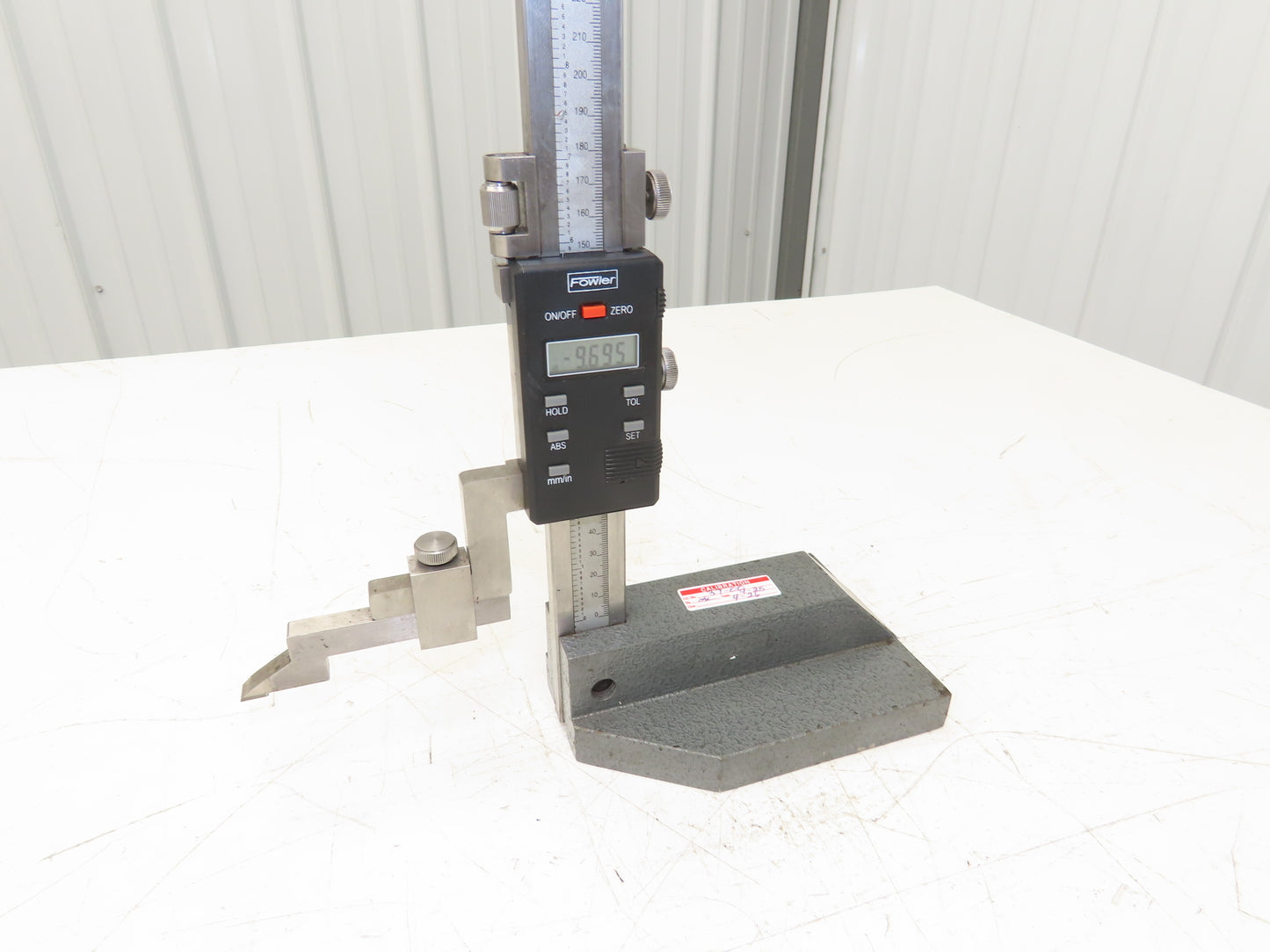 Fowler 54-106-020-0 Digital Height Gage 0-20" Range 500mm .0005"