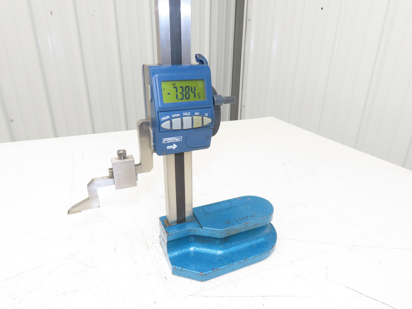 Fowler 54-175-024-1 ABS Plus Digital Z Height Gage 0-24" Range 600mm w/Scribe