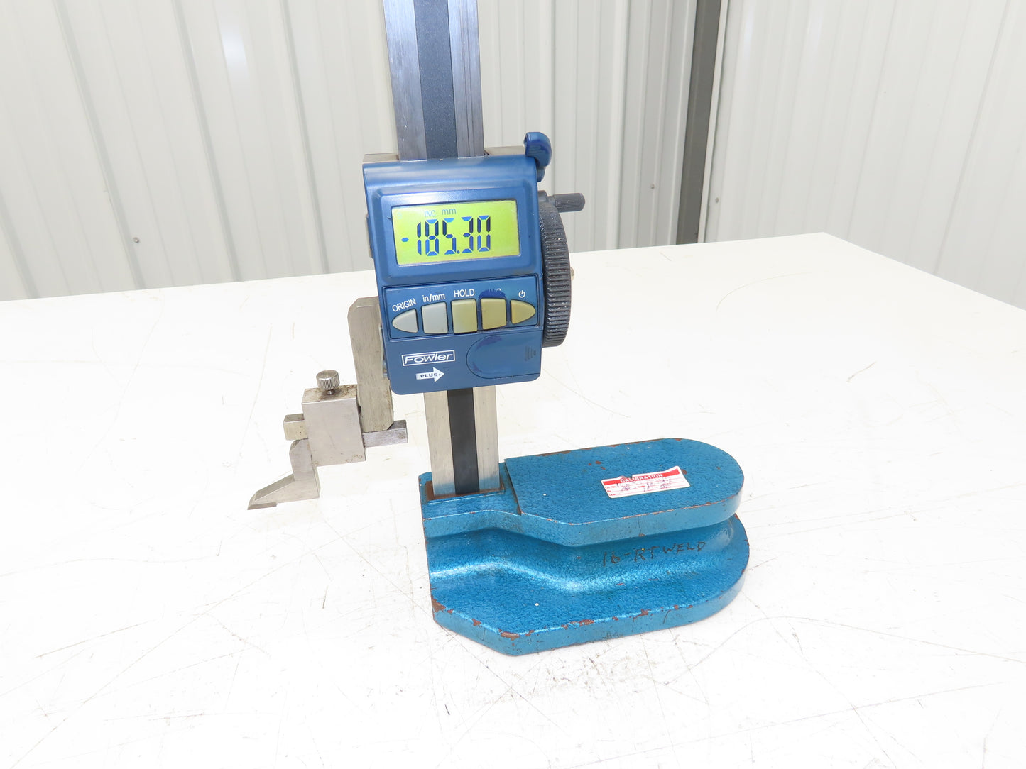 Fowler 54-175-024-1 Digital Gage ABS Plus Z Height E 0-18" Range 450mm w/Scribe