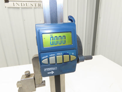 Fowler 54-175-024-1 Digital Gage ABS Plus Z Height E 0-18" Range 450mm w/Scribe