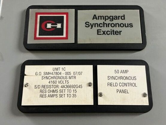 Eaton Cutler Hammer Ampgard Synchronous Exciter IR Rectifier Module Heatsink