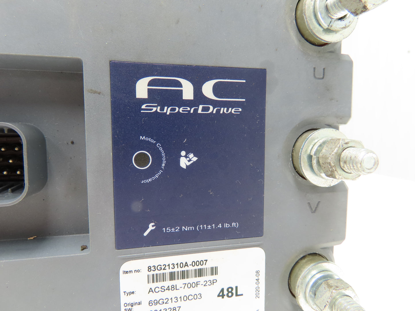 Danaher ACS48L-700F-23P AC SuperDrive Forklift Motor Controller 48V Off E80XN