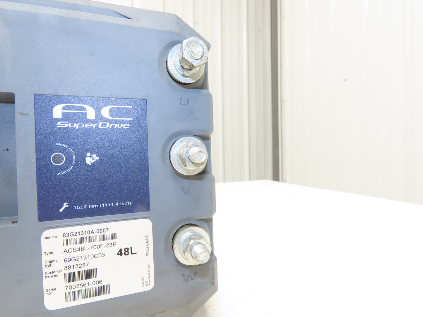 Danaher ACS48L-700F-23P AC SuperDrive Forklift Motor Controller 48V Off E80XN