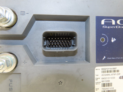 Danaher ACS48XL-875F-23P AC SuperDrive Forklift Motor Controller 48V Off E80XN