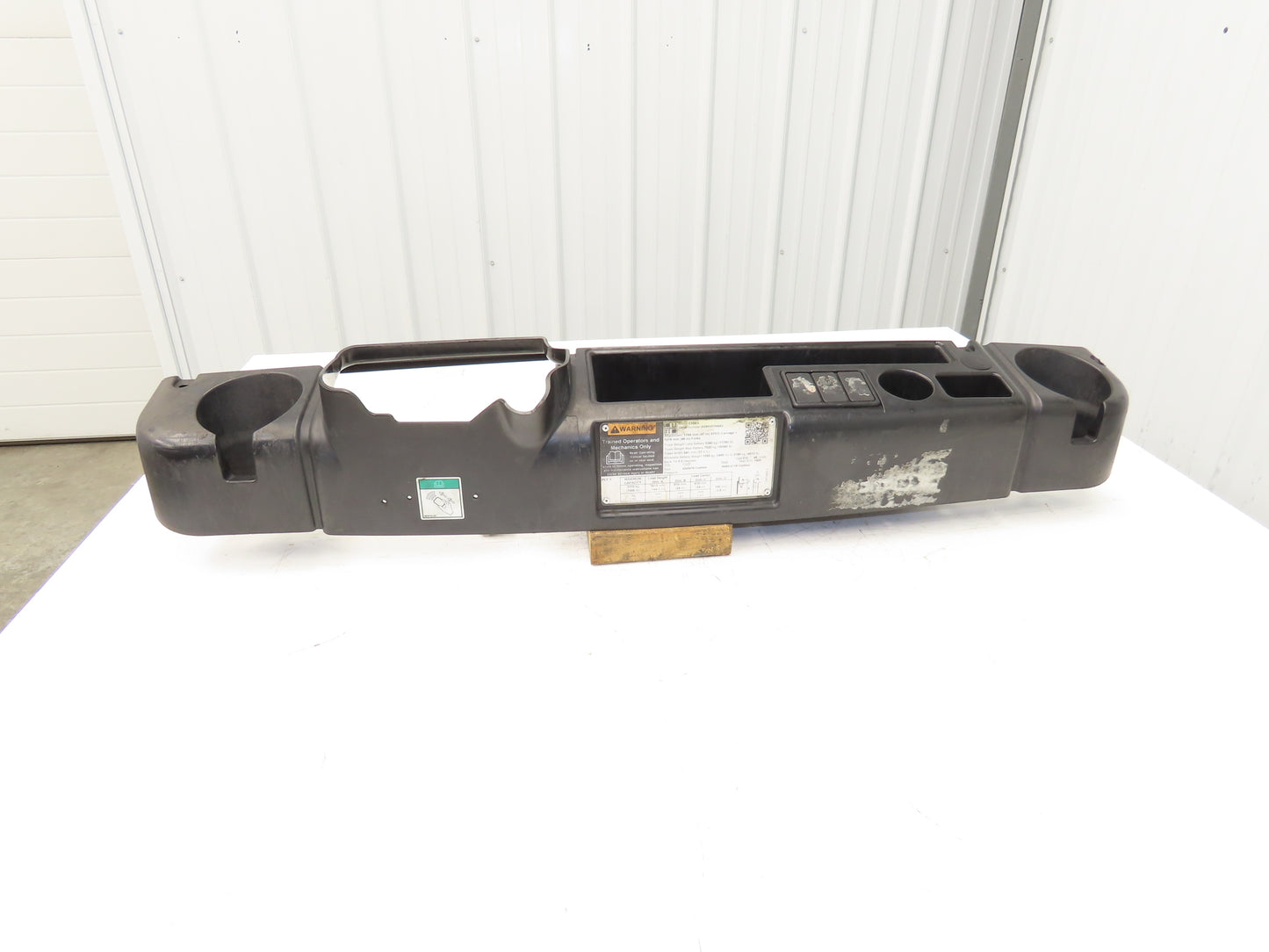 Hyster E80XN Forklift Dash Plastic Shroud Cover With Cupholders