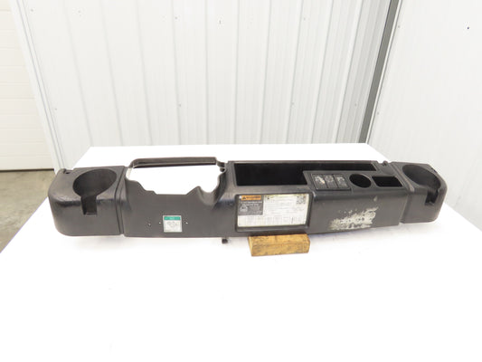 Hyster E80XN Forklift Dash Plastic Shroud Cover With Cupholders