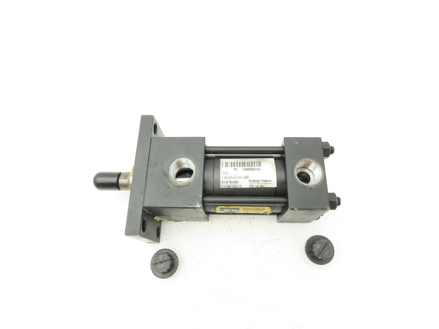 Parker 1.50J2ALU14A1.000 Pneumatic Air Cylinder 1.5" Bore 1" Stroke 250PSI