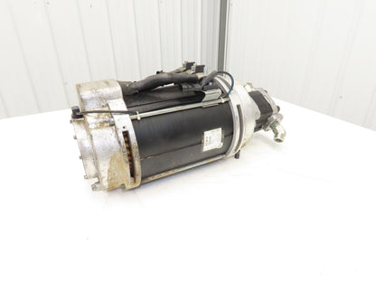 Hyster 8813389 Forklift Hydraulic Motor 48V & Pump 8811653 Removed From E80XN