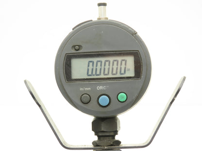 Mitutoyo 201-152 Dial Snap Gage 1-2" Range with Digital Indicator 0.5-.0005"