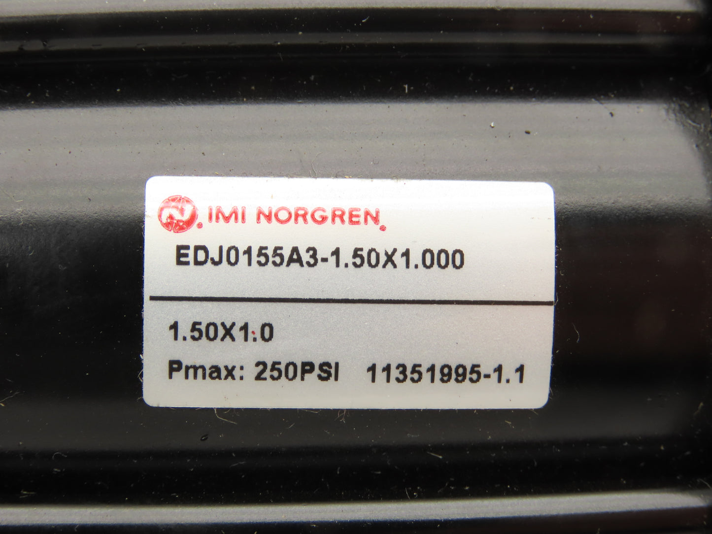 IMI Norgren EDJ0155A3-1.50X1.000 Pneumatic Air Cylinder 1.5"Bore 1"Stroke 250PSI