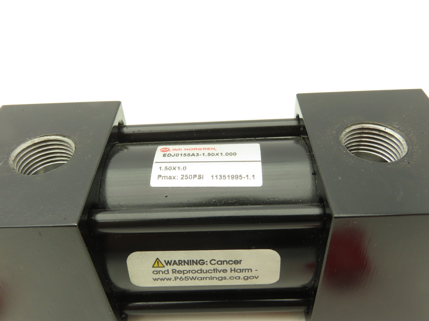 IMI Norgren EDJ0155A3-1.50X1.000 Pneumatic Air Cylinder 1.5"Bore 1"Stroke 250PSI