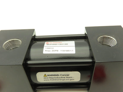 IMI Norgren EDJ0155A3-1.50X1.000 Pneumatic Air Cylinder 1.5"Bore 1"Stroke 250PSI