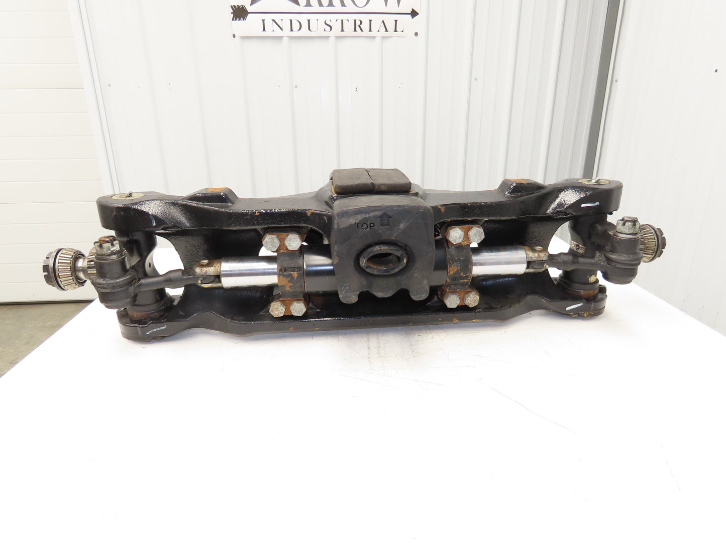 Hyster E80XN Forklift Rear Axle Dual Hydraulic Steering Assembly 8527474