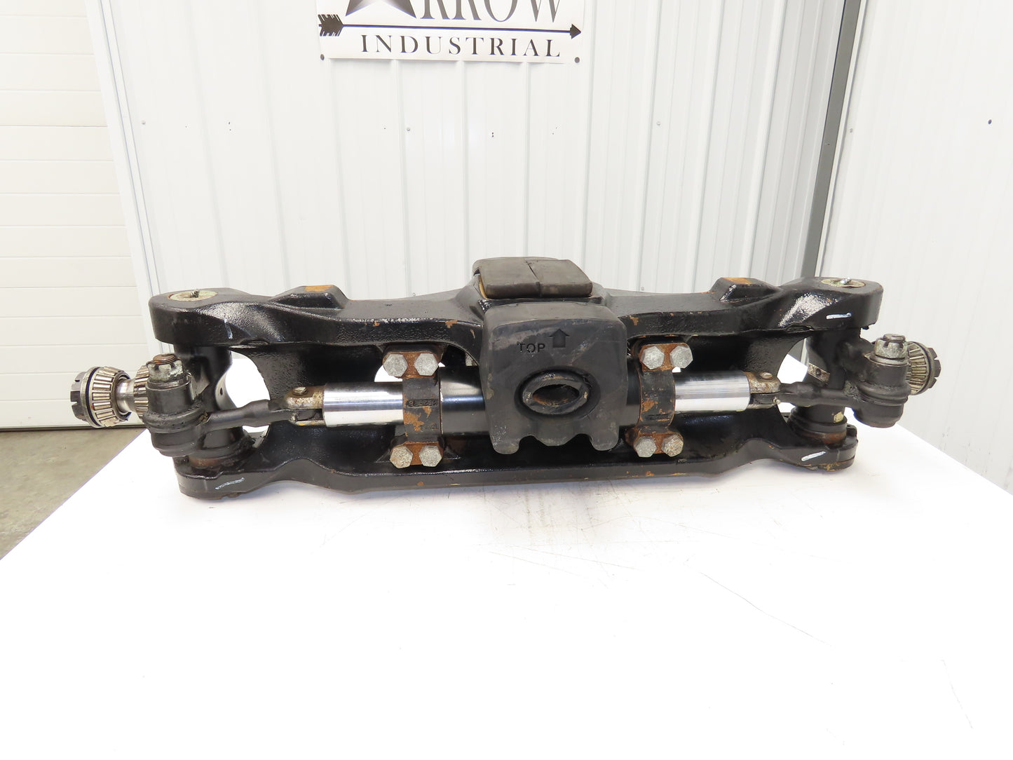 Hyster E80XN Forklift Rear Axle Dual Hydraulic Steering Assembly 8527474