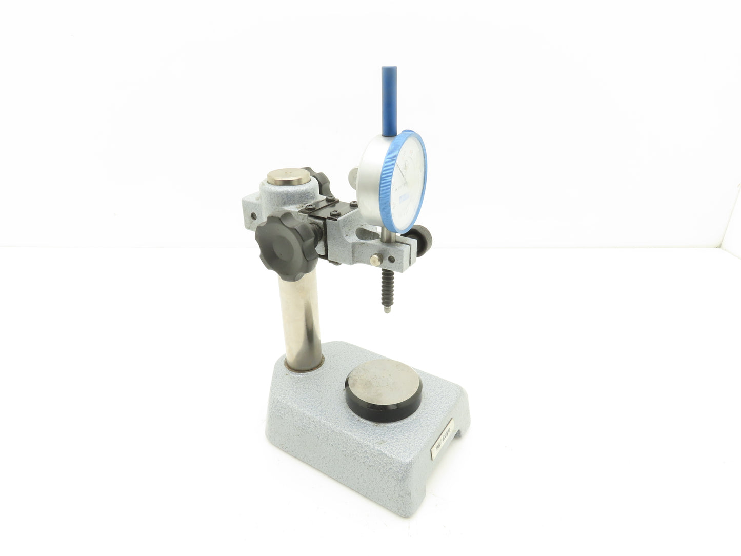 Mitutoyo 7002-10 Indicator Stand Steel Base 58mm Flat Anvil with Dial Gage 0-1"