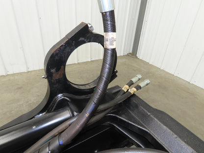 Hyster E80XN Forklift Mast Class IV 2 Stage 4 Lever 144.7" Lift 7000lb