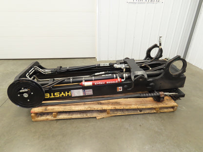 Hyster E80XN Forklift Mast Class IV 2 Stage 4 Lever 144.7" Lift 7000lb