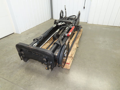 Hyster E80XN Forklift Mast Class IV 2 Stage 4 Lever 144.7" Lift 7000lb