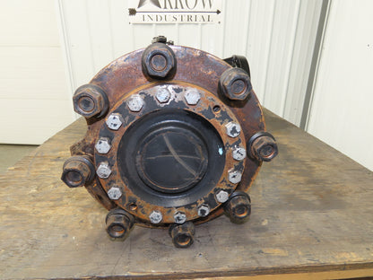 Hyster E80XN Forklift Front Dual Wheel Drive Axle Assembly 8-Lug Off E80XN