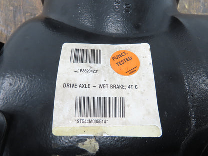Hyster E80XN Forklift Front Dual Wheel Drive Axle Assembly 8-Lug Off E80XN