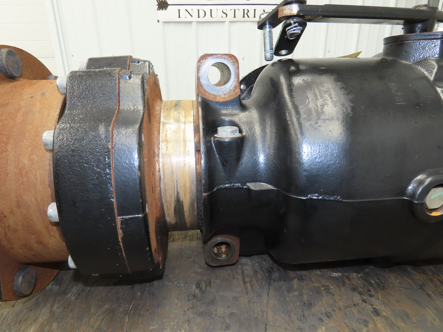 Hyster E80XN Forklift Front Dual Wheel Drive Axle Assembly 8-Lug Off E80XN