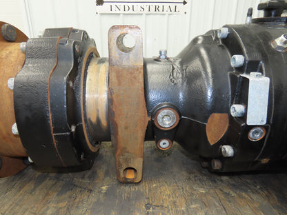 Hyster E80XN Forklift Front Dual Wheel Drive Axle Assembly 8-Lug Off E80XN