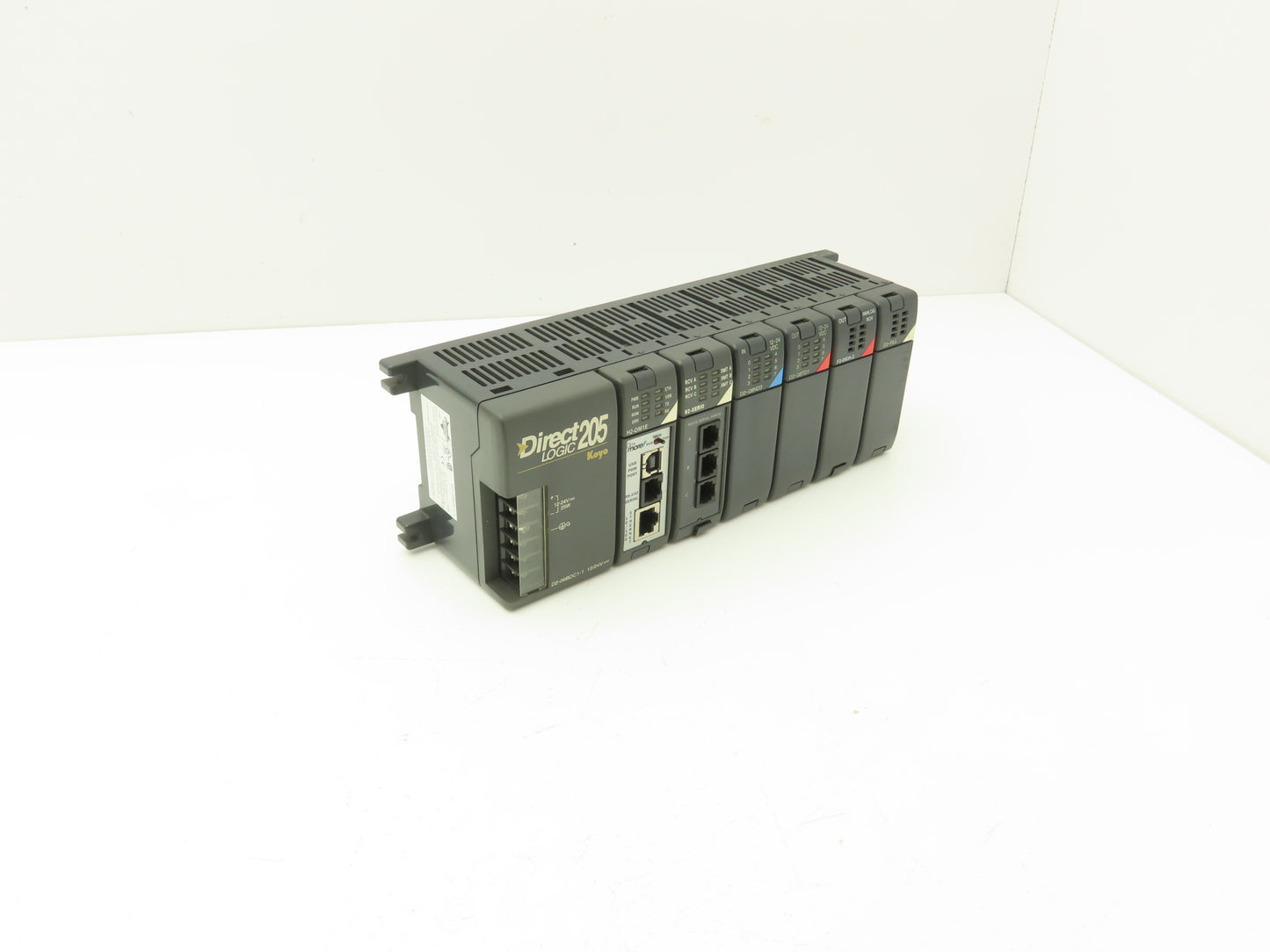 Koyo Direct Logic Do More PLC 6-Slot Rack w/H2 Programmable Controller & I/O