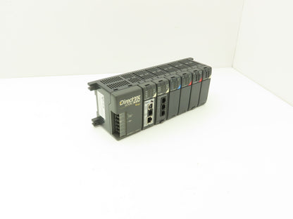 Koyo Direct Logic Do More PLC 6-Slot Rack w/H2 Programmable Controller & I/O