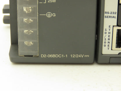 Koyo Direct Logic Do More PLC 6-Slot Rack w/H2 Programmable Controller & I/O