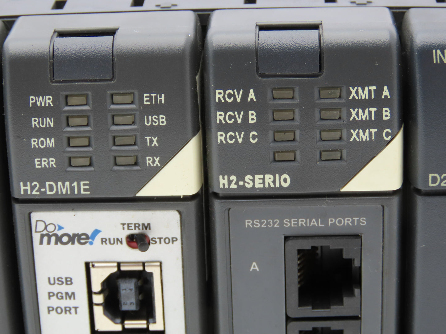 Koyo Direct Logic Do More PLC 6-Slot Rack w/H2 Programmable Controller & I/O