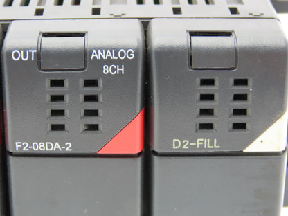 Koyo Direct Logic Do More PLC 6-Slot Rack w/H2 Programmable Controller & I/O